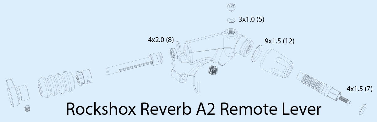 rockshox reverb remote replacement